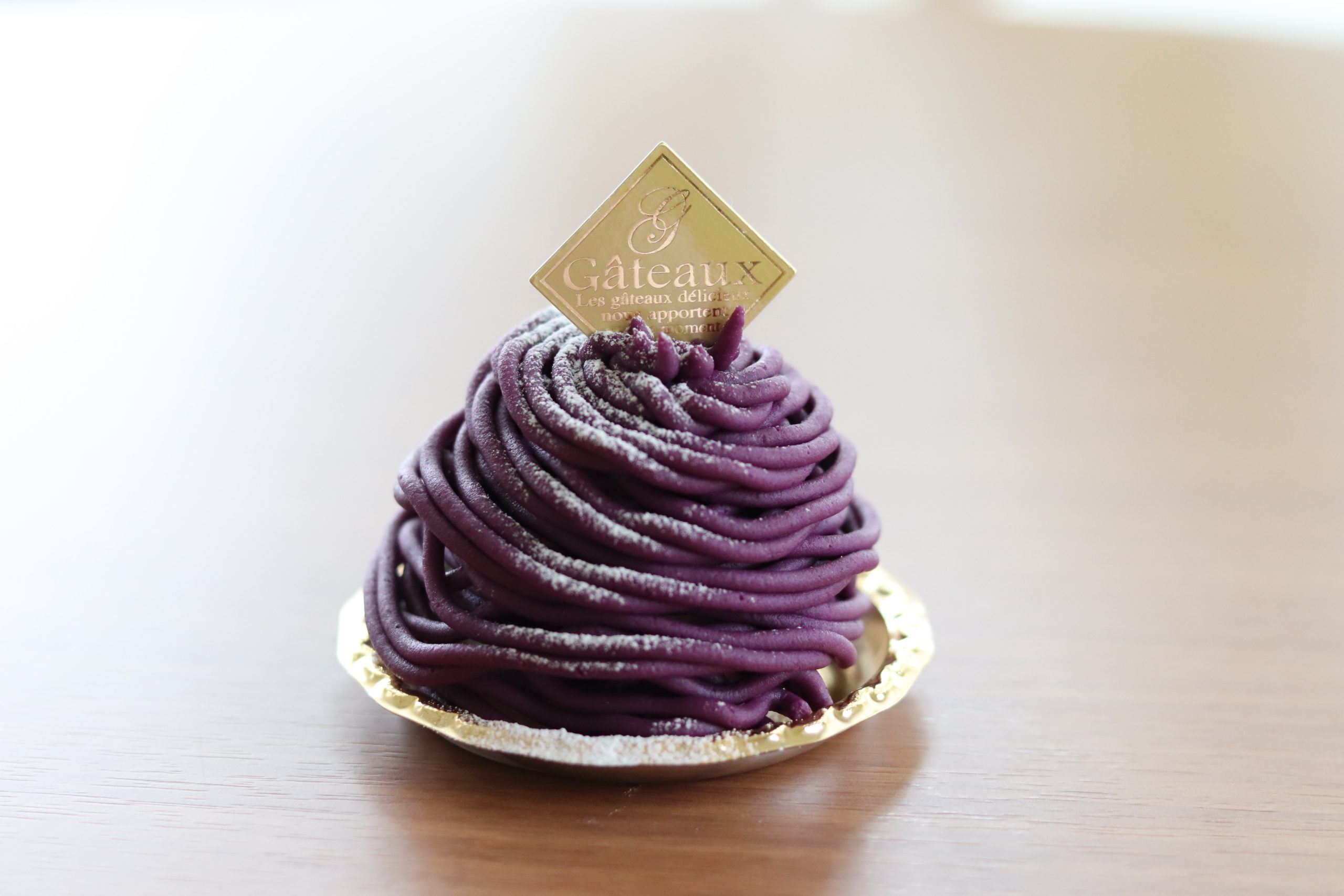 紫いものモンブラン～2023年秋のアフタヌーンティーのスイーツ